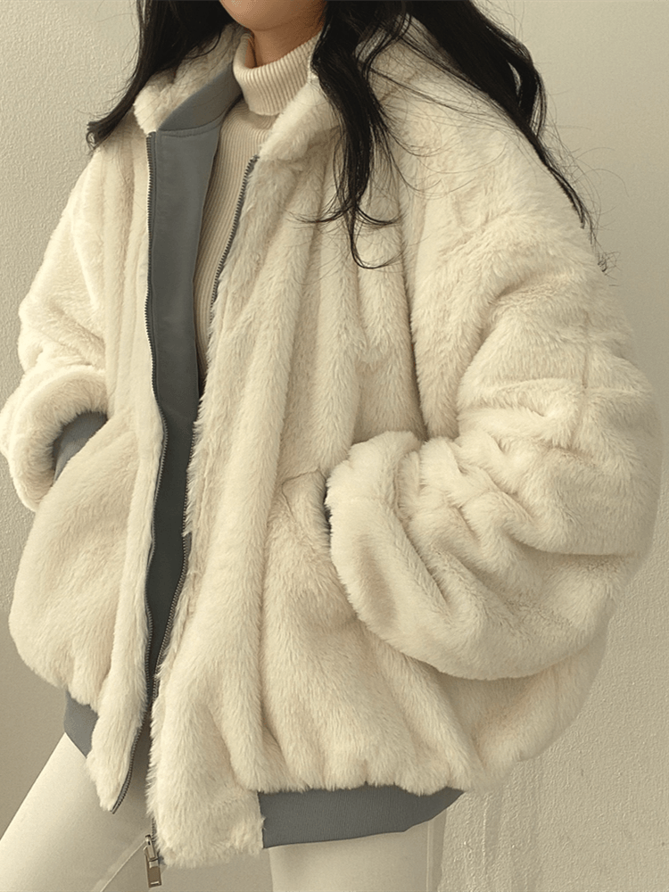 Cleo – Luxuriöse Oversize-Jacke