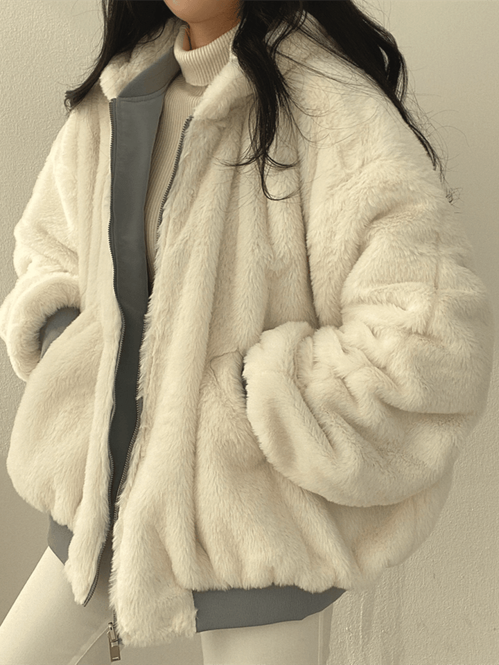 Cleo – Luxuriöse Oversize-Jacke