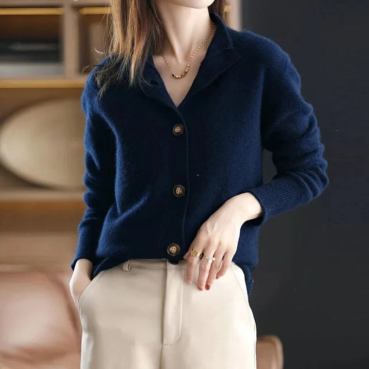 Greta – Weiche Strickstrickjacke