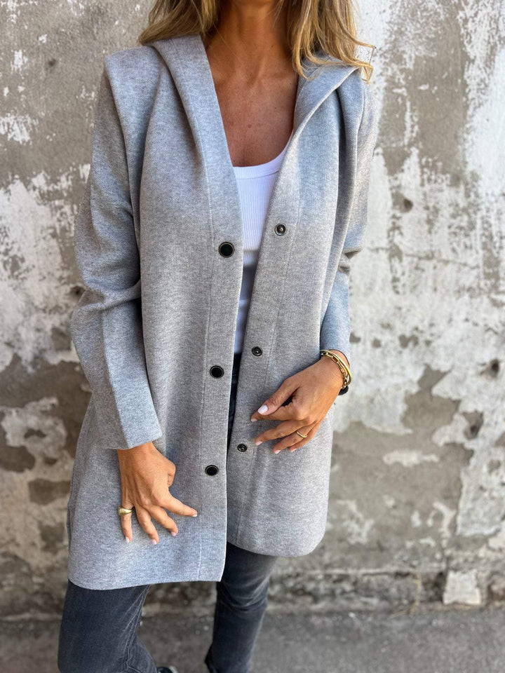 Aurea – Gemütlicher Kapuzencardigan