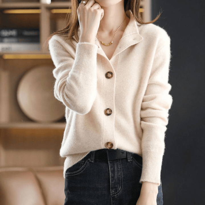 Lydia – Luxuriöser Strickcardigan