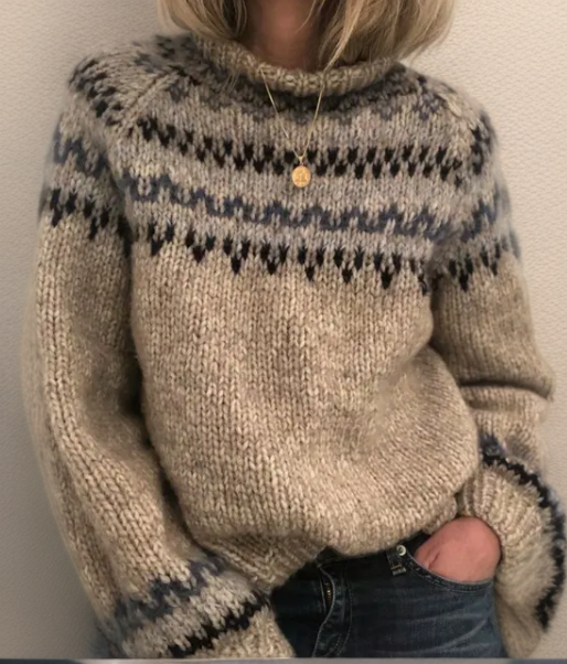 Astrid – Arktischer Charme-Pullover