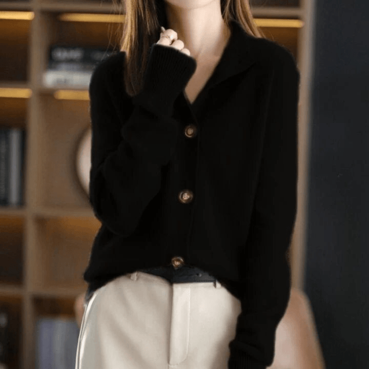 Lydia – Luxuriöser Strickcardigan