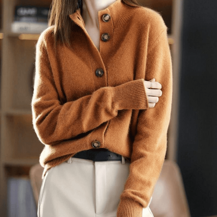 Lydia – Luxuriöser Strickcardigan