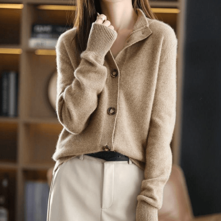 Lydia – Luxuriöser Strickcardigan