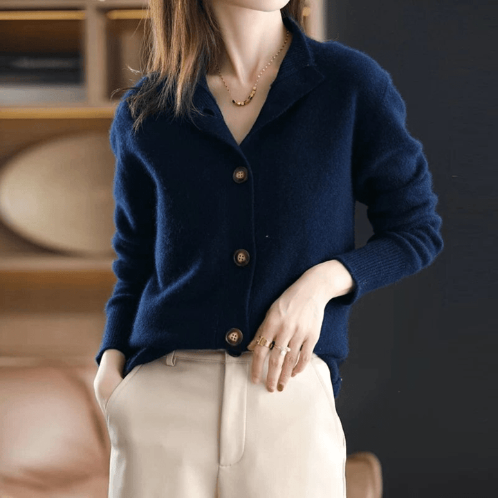 Lydia – Luxuriöser Strickcardigan