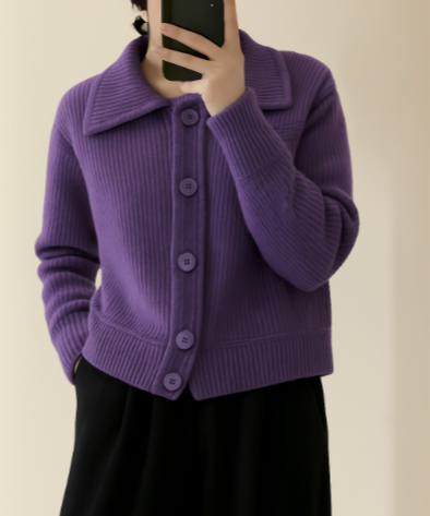 Vionna – Modischer Strickjacke