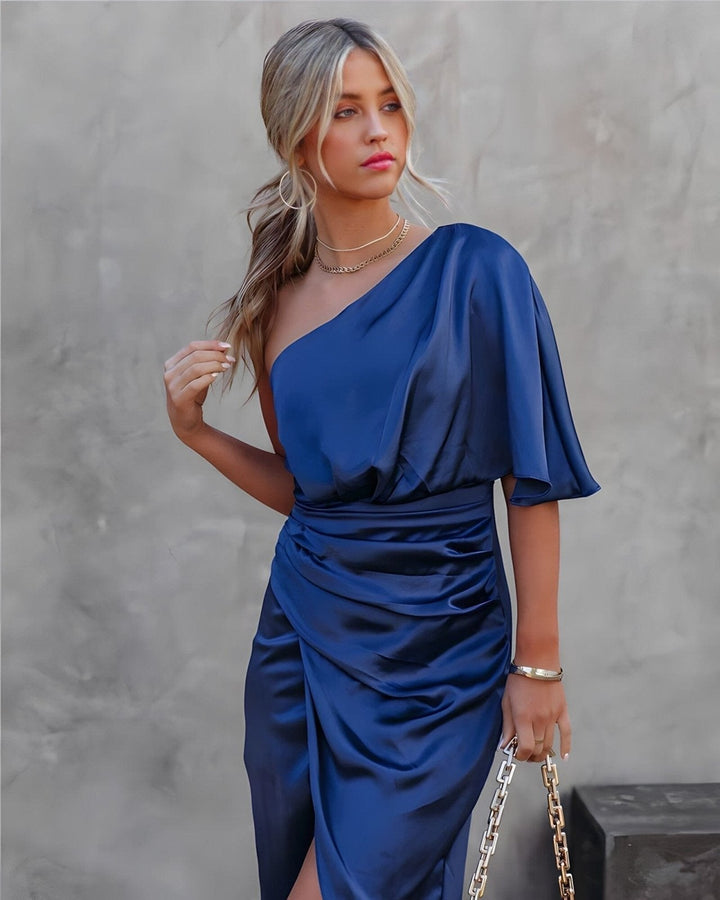 Gisela – Ein-Schulter-Luxuskleid