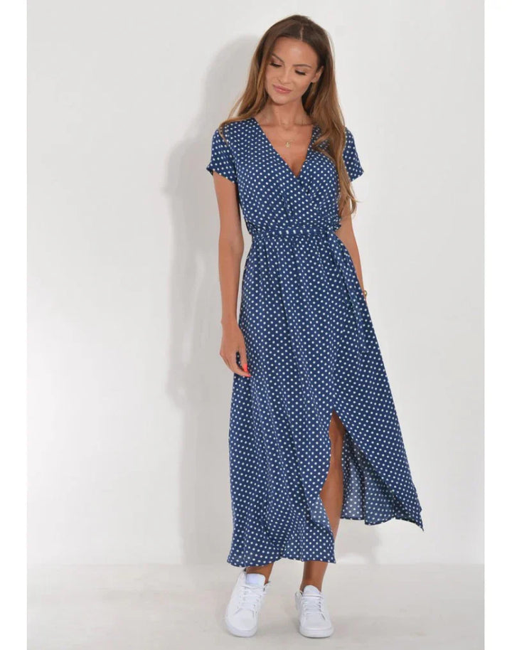 Mian – Colorflow Wickelkleid