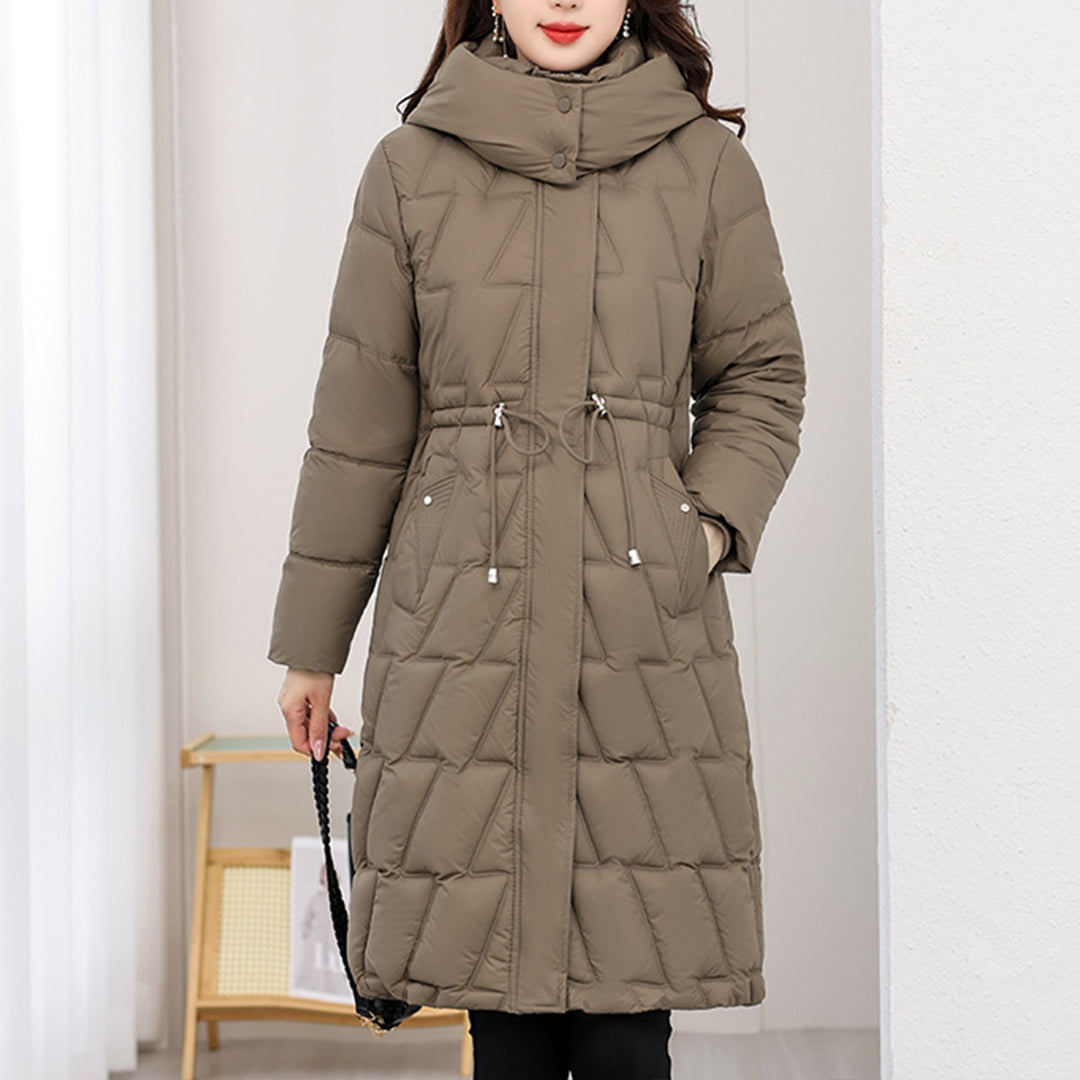 Teresa – Gesteppter Longline-Mantel