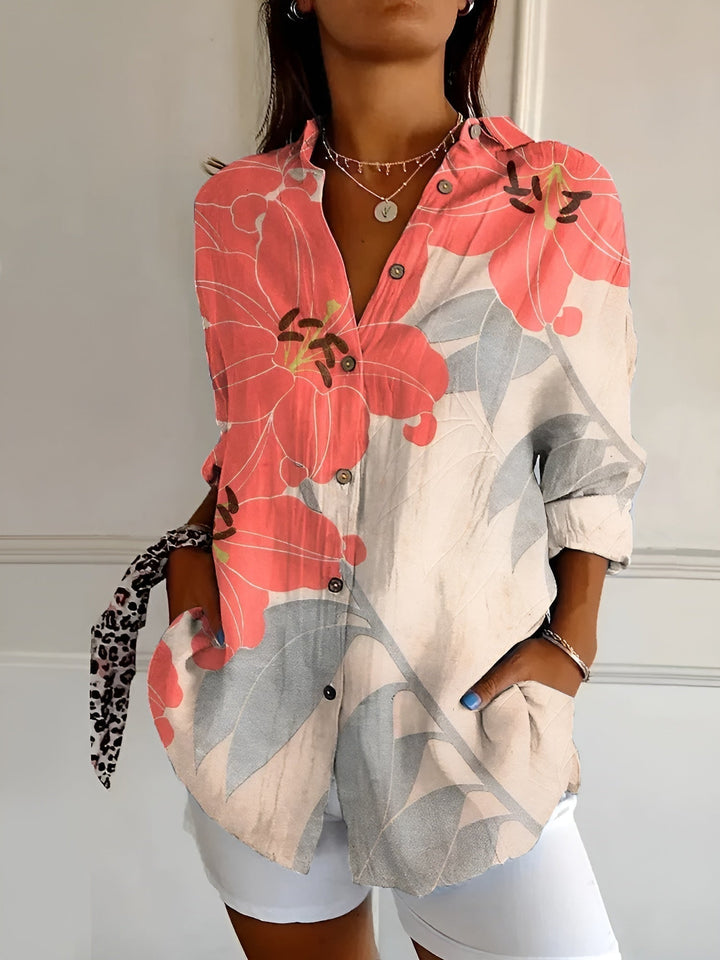 Marie – Knopfleiste Bluse